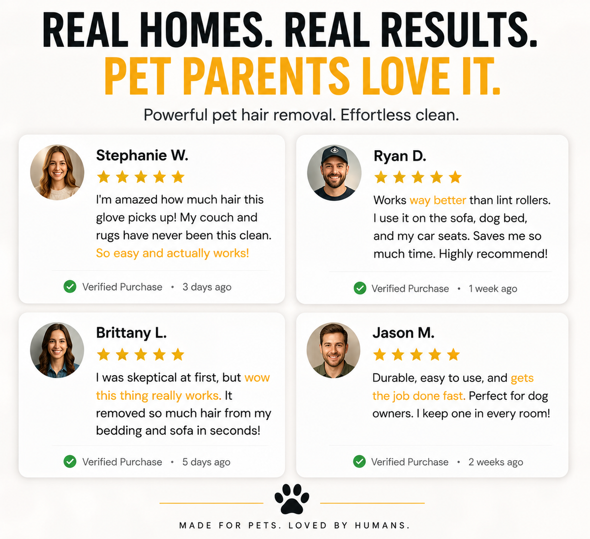 FurLint™ - Reusable Electrostatic Pet Hair Removal Glove