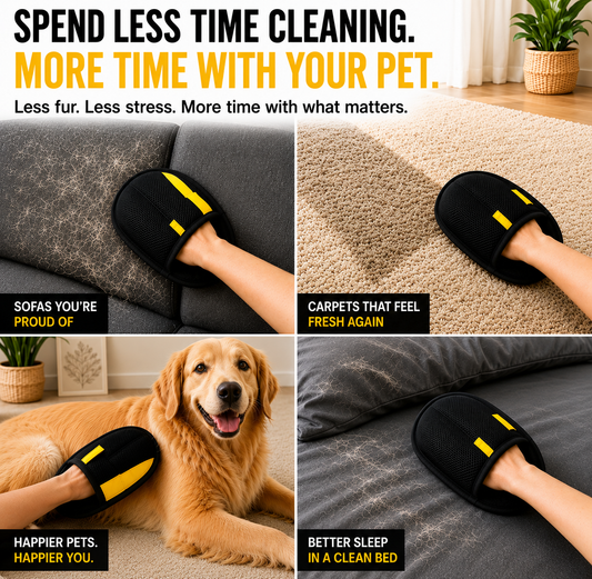 FurLint™ - Reusable Electrostatic Pet Hair Removal Glove